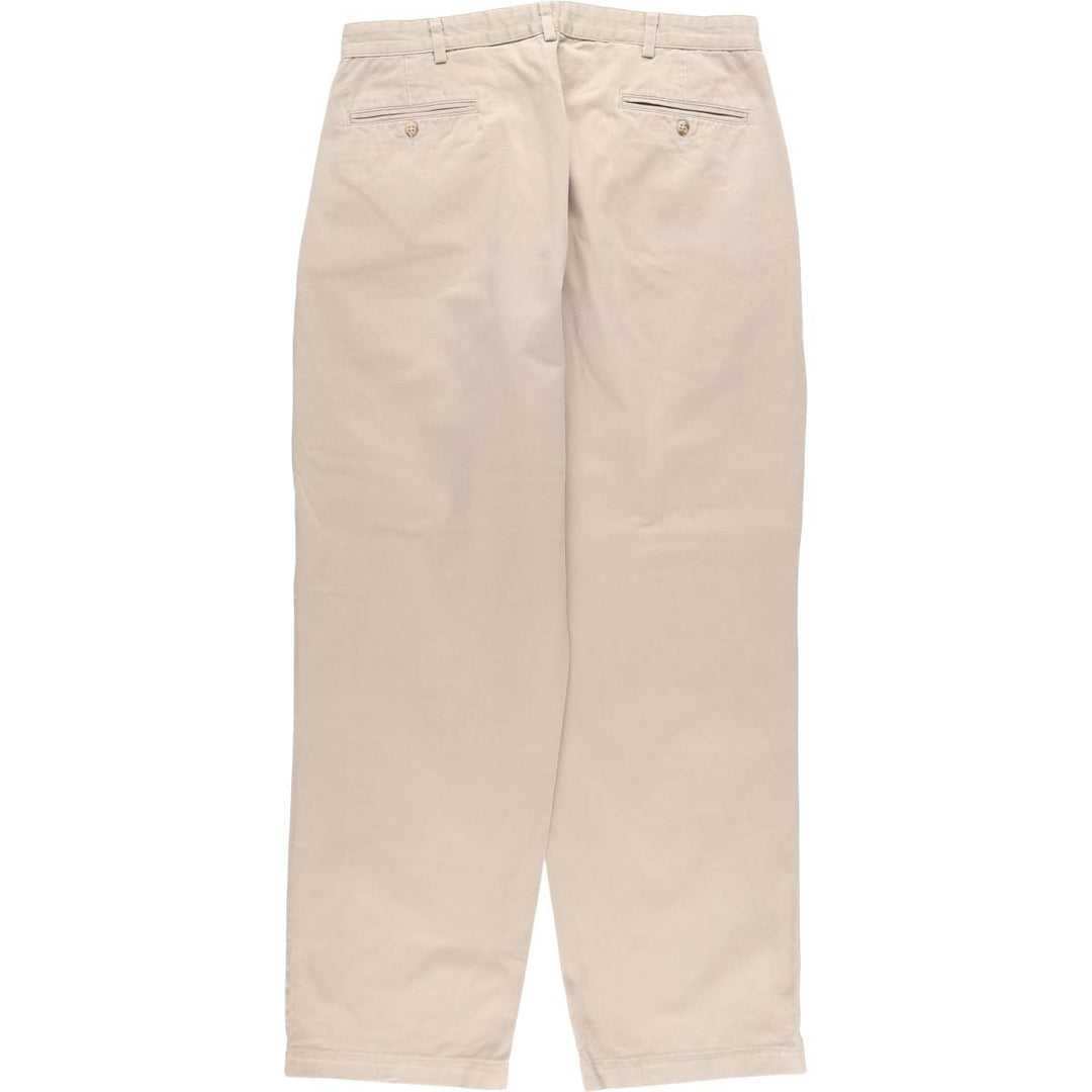 Ralph Lauren POLO RALPH LAUREN Two-pleat Chino Pants Made in USA Men's W35 Vintage / eaa513279