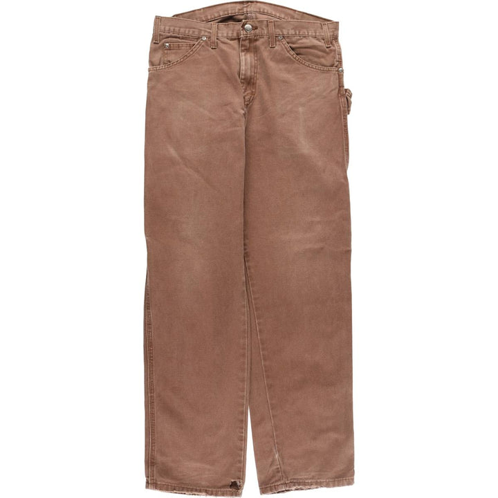 Dickies Duck Painter Pants Men's W33 equivalent cotton brown type Vintage Second Hand