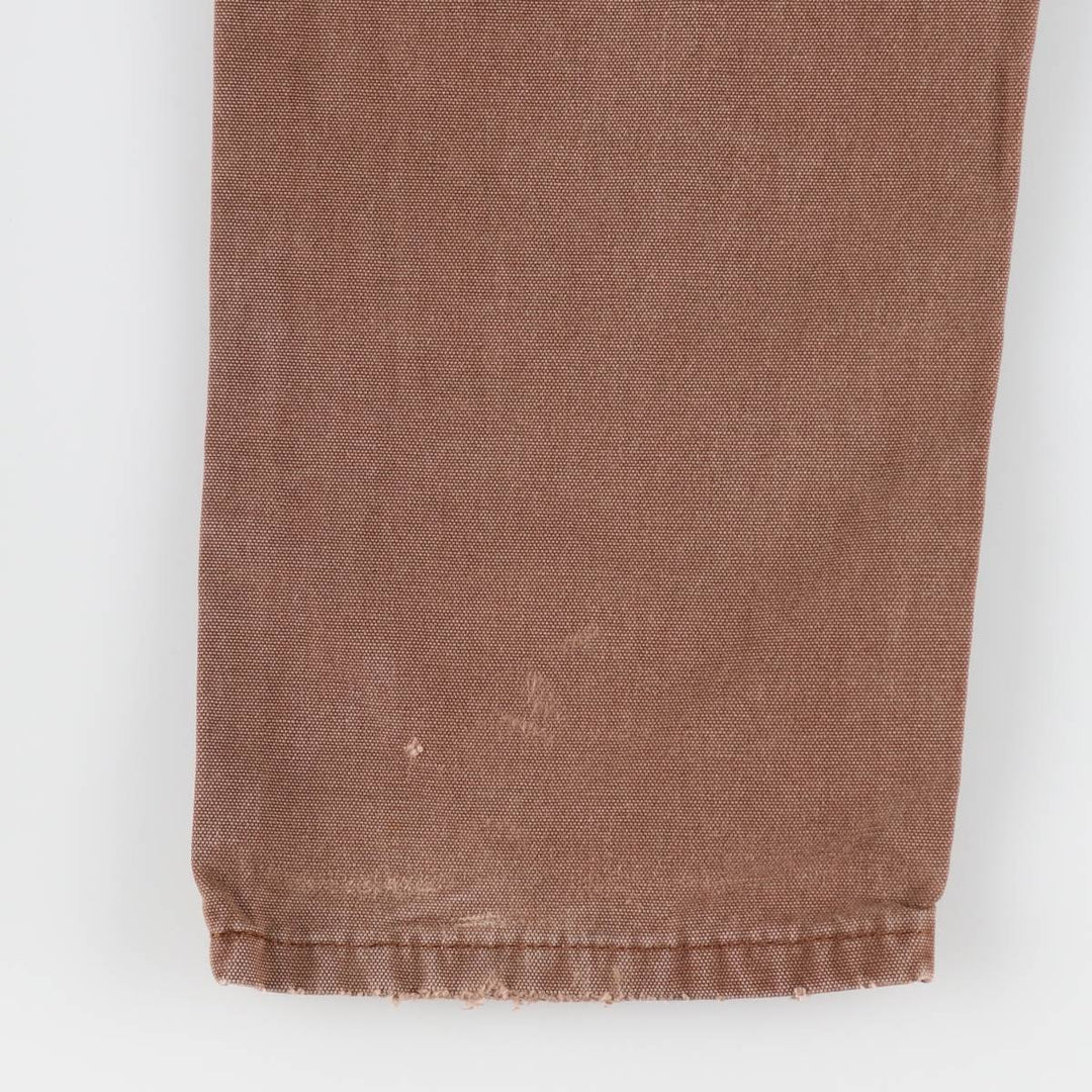 Dickies Duck Painter Pants Men's W33 equivalent cotton brown type Vintage Second Hand