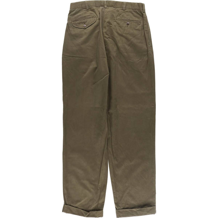 Ralph Lauren POLO by Ralph Lauren HAMMOND PANT, two-pleat chino pants, men's size W34 / eaa513330