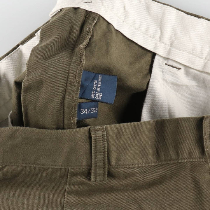 Ralph Lauren POLO by Ralph Lauren HAMMOND PANT, two-pleat chino pants, men's size W34 / eaa513330