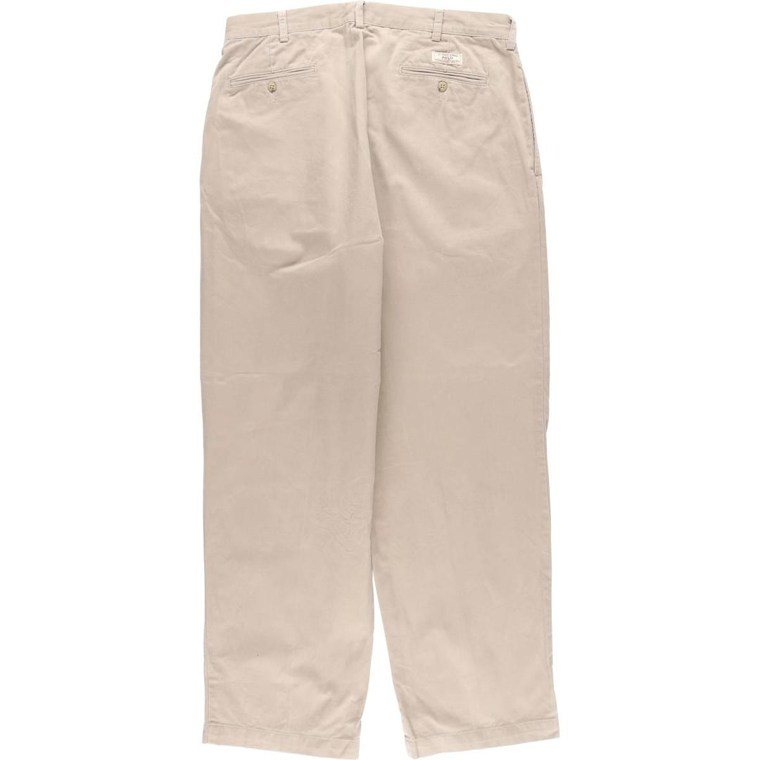 Ralph Lauren POLO by Ralph Lauren ANDREW PANT Two-pleat chino pants for men, equivalent to W35 / eaa513334