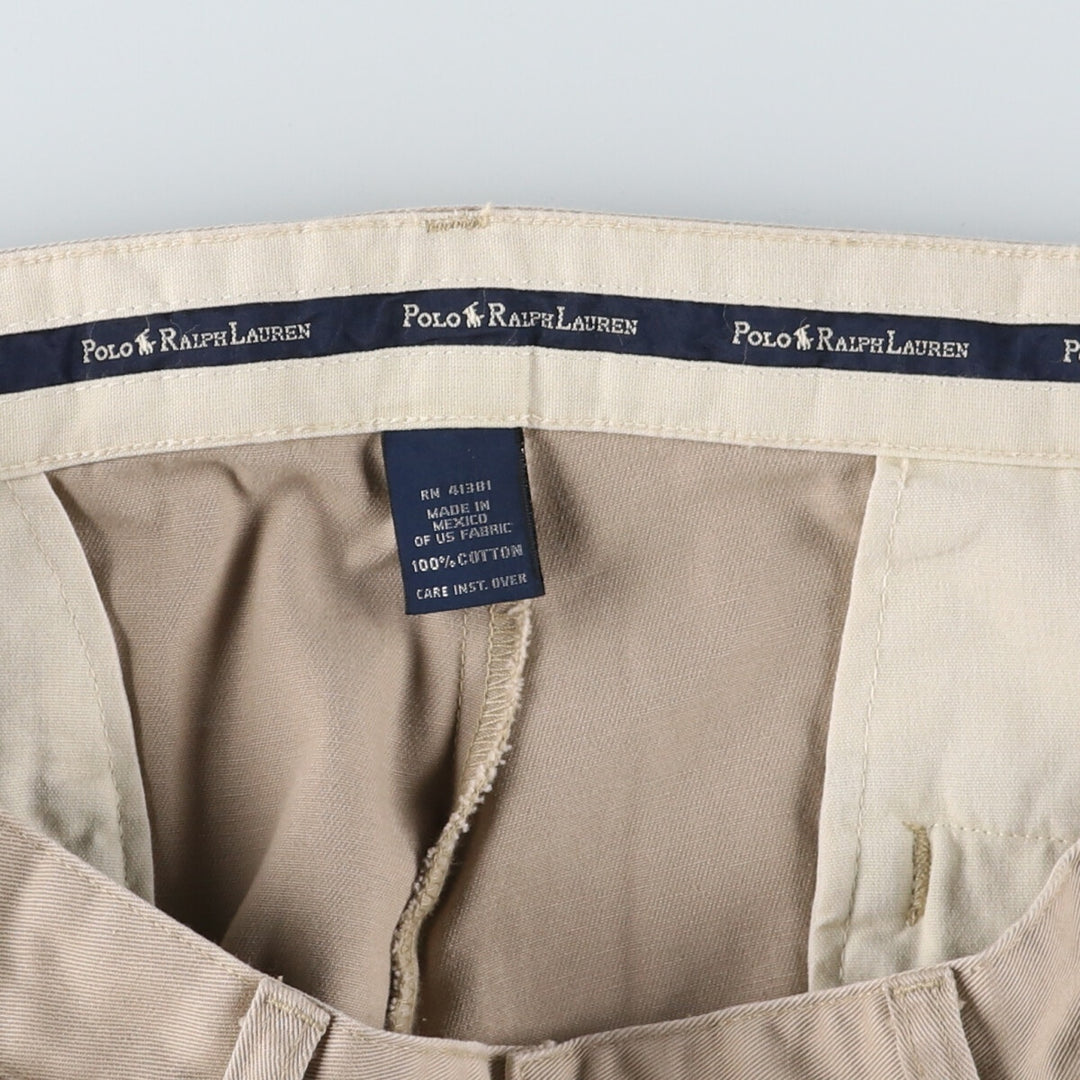 Ralph Lauren POLO by Ralph Lauren ANDREW PANT Two-pleat chino pants for men, equivalent to W34 / eaa513345