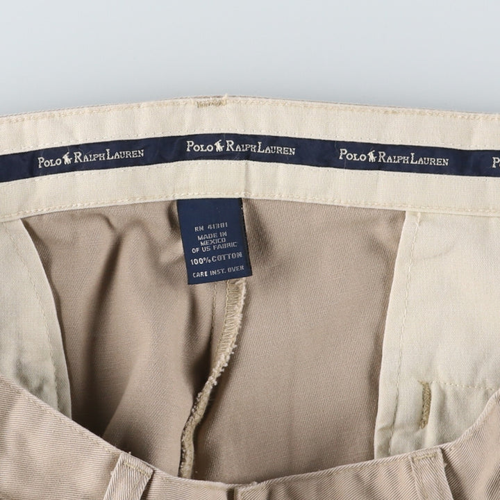 Ralph Lauren POLO by Ralph Lauren ANDREW PANT Two-pleat chino pants for men, equivalent to W34 / eaa513345