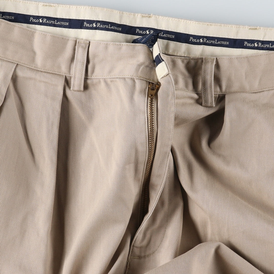 Ralph Lauren POLO by Ralph Lauren ANDREW PANT Two-pleat chino pants for men, equivalent to W34 / eaa513345