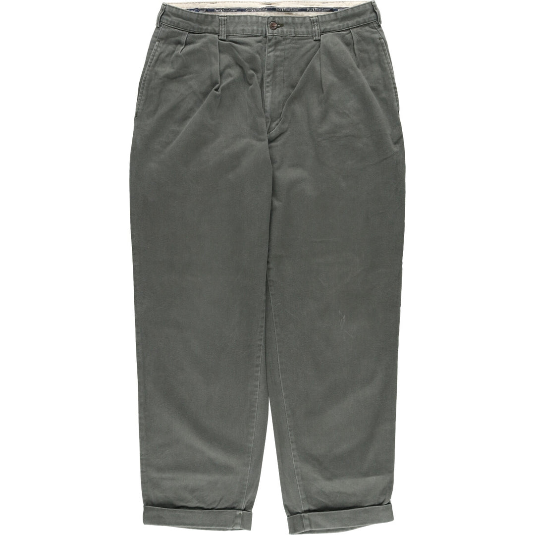 Ralph Lauren POLO by Ralph Lauren ANDREW PANT Two-pleat chino pants for men, size W34 / eaa513348