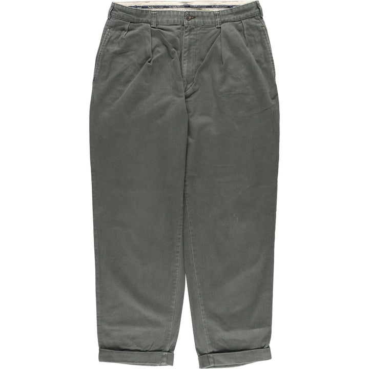 Ralph Lauren POLO by Ralph Lauren ANDREW PANT Two-pleat chino pants for men, size W34 / eaa513348