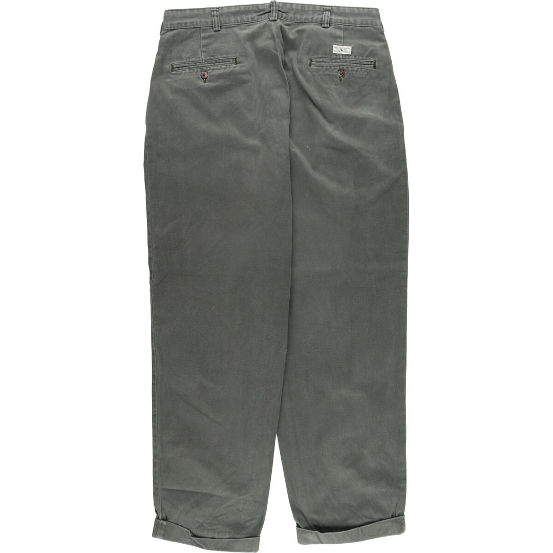 Ralph Lauren POLO by Ralph Lauren ANDREW PANT Two-pleat chino pants for men, size W34 / eaa513348