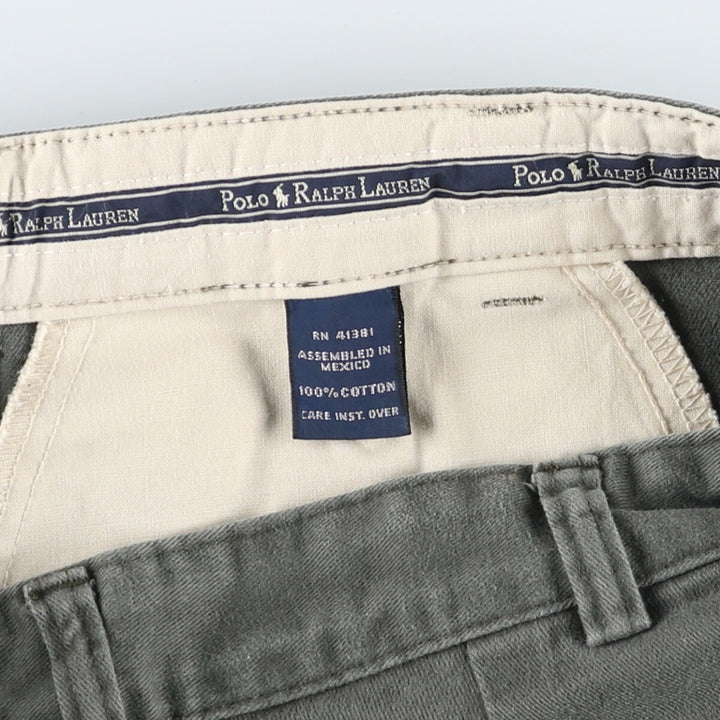 Ralph Lauren POLO by Ralph Lauren ANDREW PANT Two-pleat chino pants for men, size W34 / eaa513348