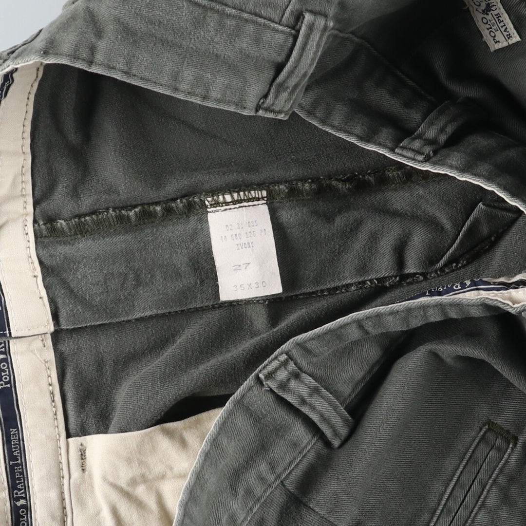 Ralph Lauren POLO by Ralph Lauren ANDREW PANT Two-pleat chino pants for men, size W34 / eaa513348