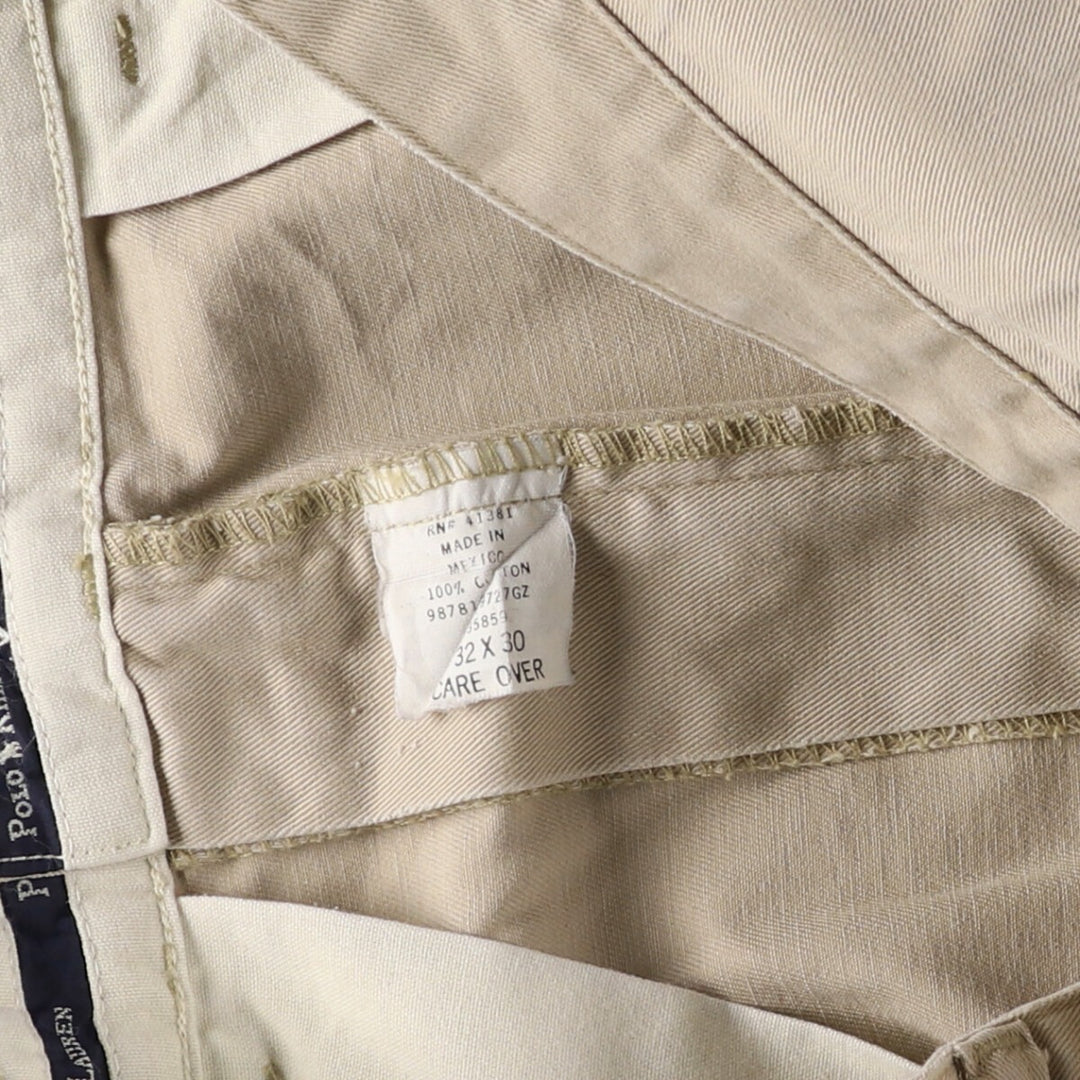 Ralph Lauren POLO by Ralph Lauren ANDREW PANT Two-pleat chino pants for men, equivalent to W30 / eaa513349