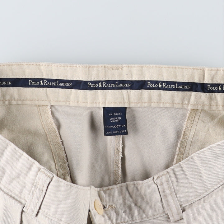 Ralph Lauren POLO by Ralph Lauren ANDREW PANT Two-pleat chino pants for men, equivalent to W31 / eaa513351