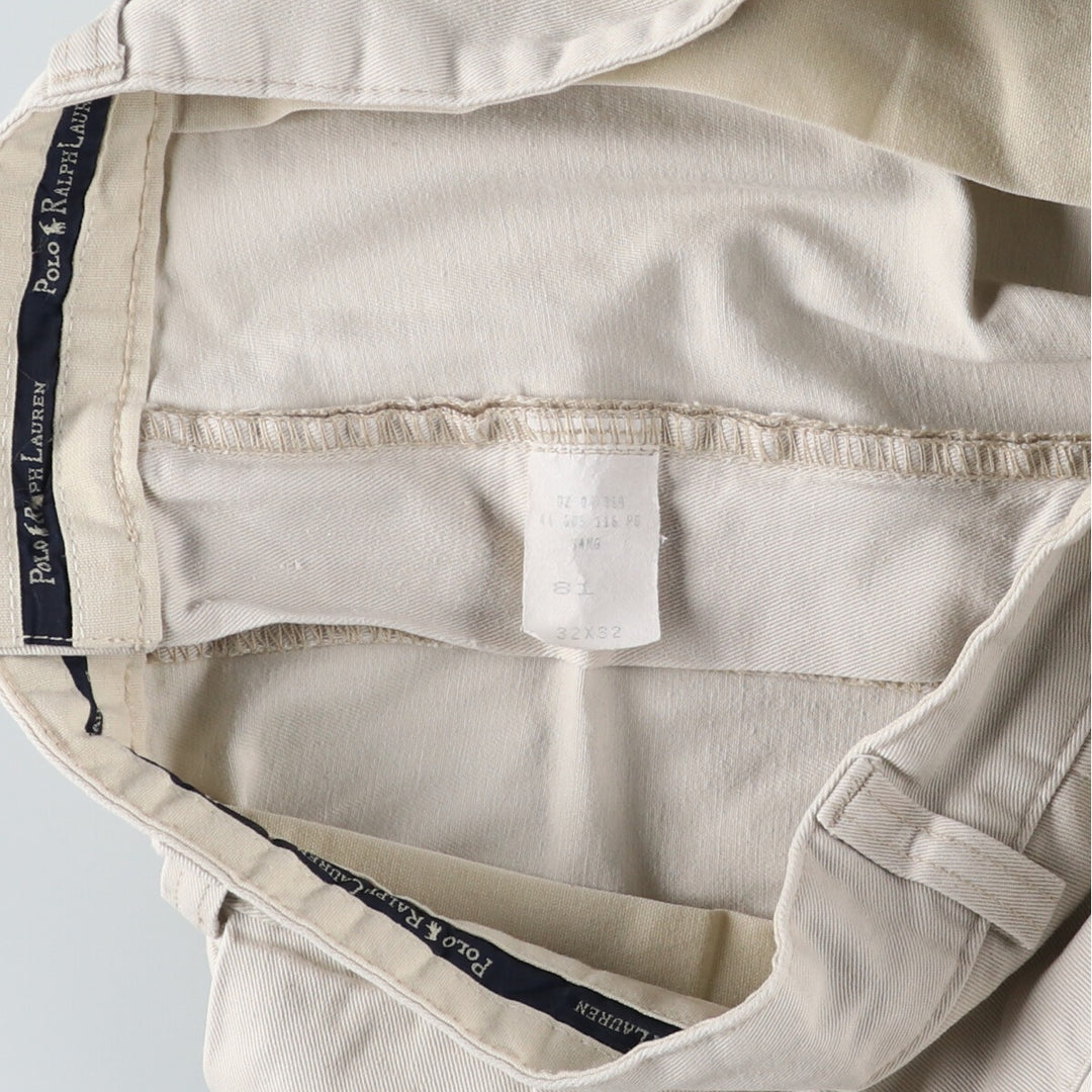 Ralph Lauren POLO by Ralph Lauren ANDREW PANT Two-pleat chino pants for men, equivalent to W31 / eaa513351