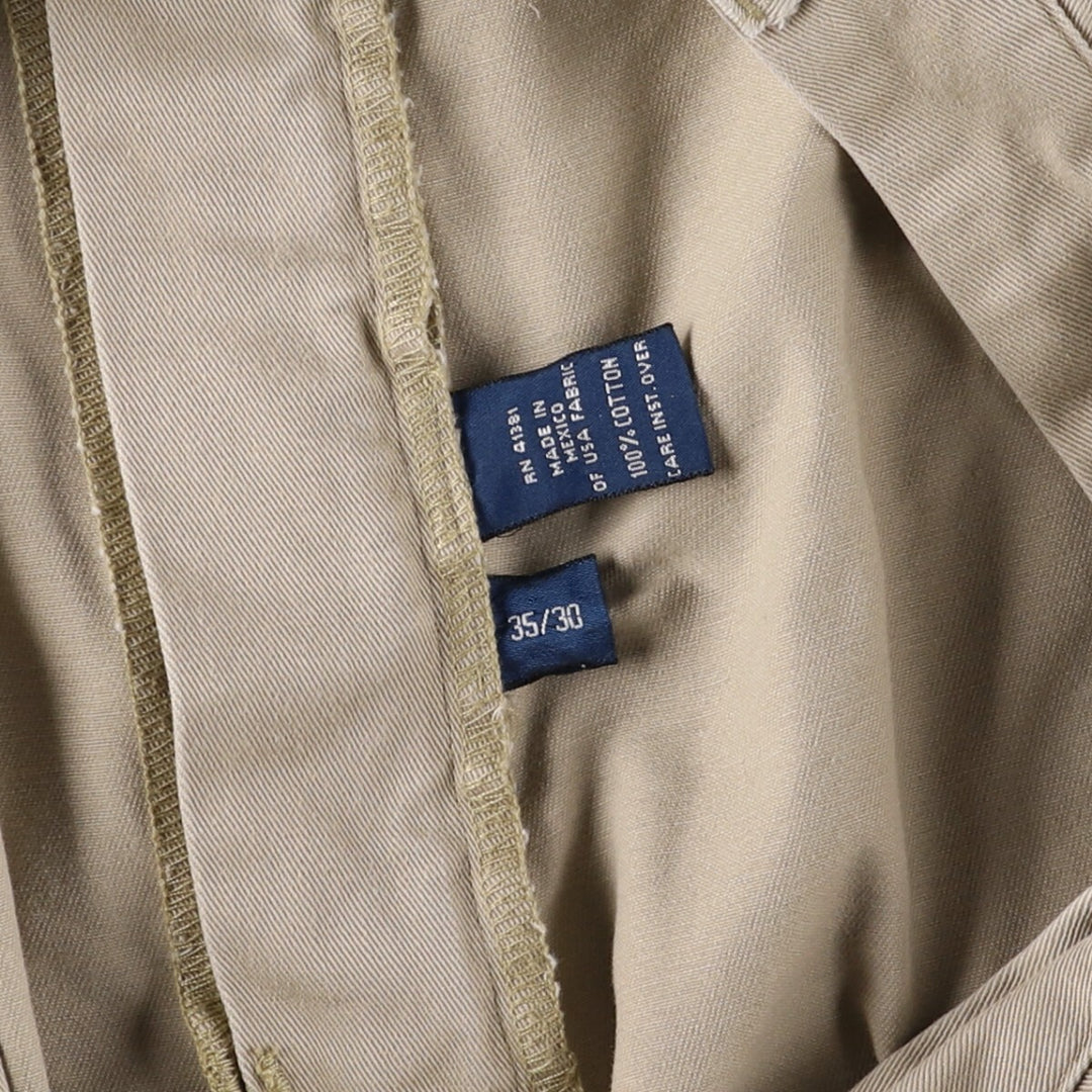 Ralph Lauren POLO by Ralph Lauren HAMMOND PANT, two-pleat chino pants, men's size W34 / eaa513363