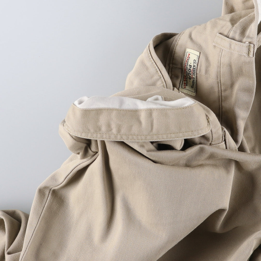 Ralph Lauren POLO by Ralph Lauren HAMMOND PANT, two-pleat chino pants, men's size W34 / eaa513363