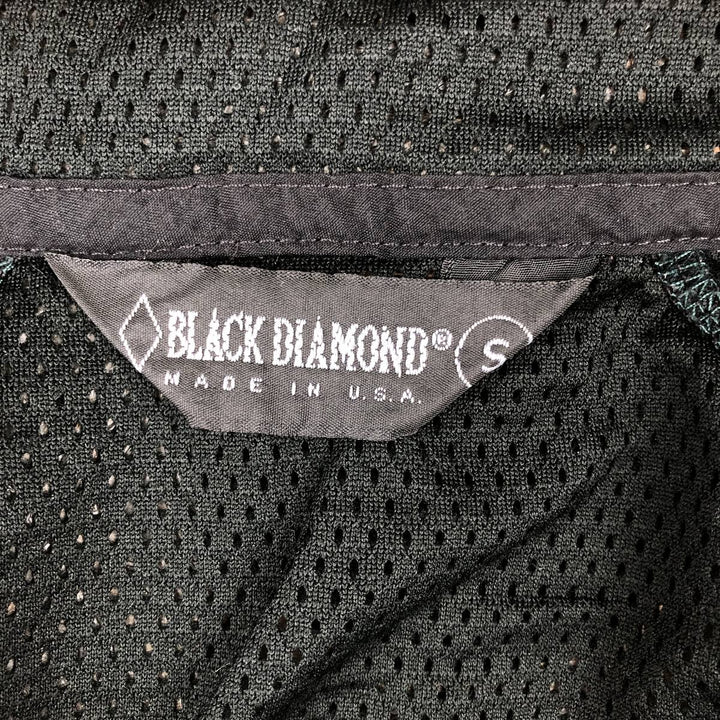 BLACK DIAMOND Fleece Vest, Made in USA, Women's Size S (approx.) unclear Green type dark green Vintage Second Hand