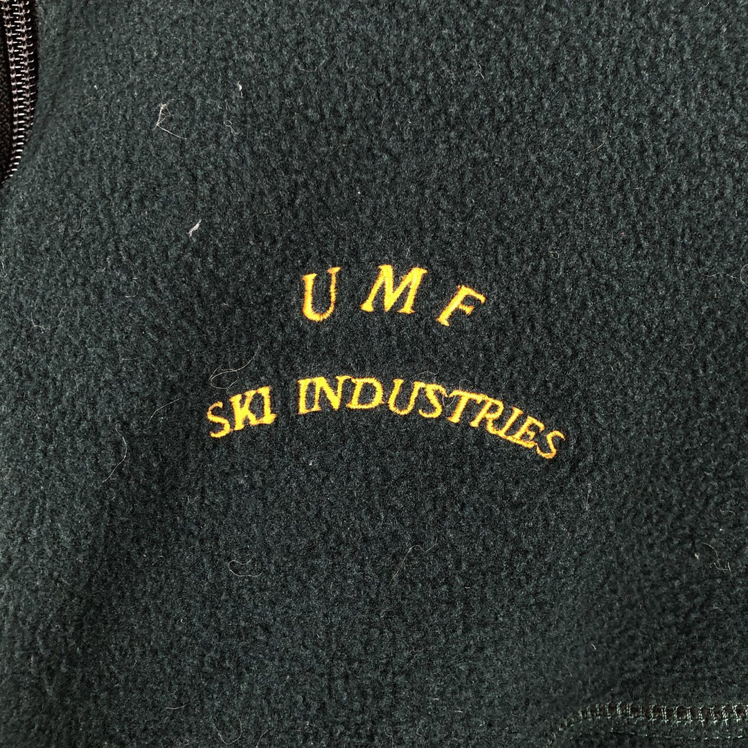 BLACK DIAMOND Fleece Vest, Made in USA, Women's Size S (approx.) unclear Green type dark green Vintage Second Hand