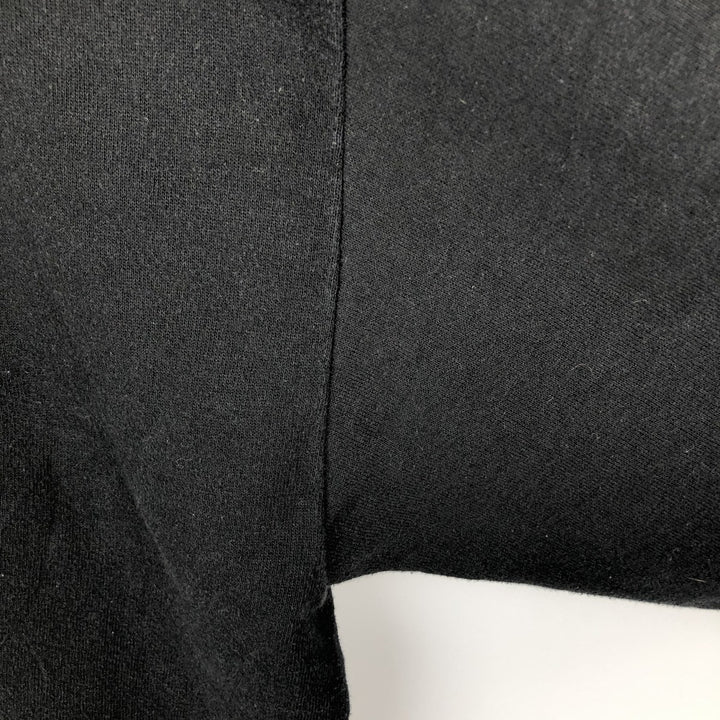 90'S Jerzees Plain Blank Sweatshirt Trainer Made in USA Men's Size L Vintage cotton black type Vintage Second Hand