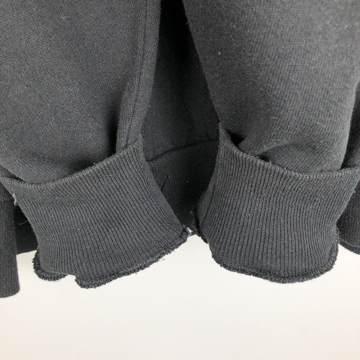 90'S Jerzees Plain Blank Sweatshirt Trainer Made in USA Men's Size L Vintage cotton black type Vintage Second Hand