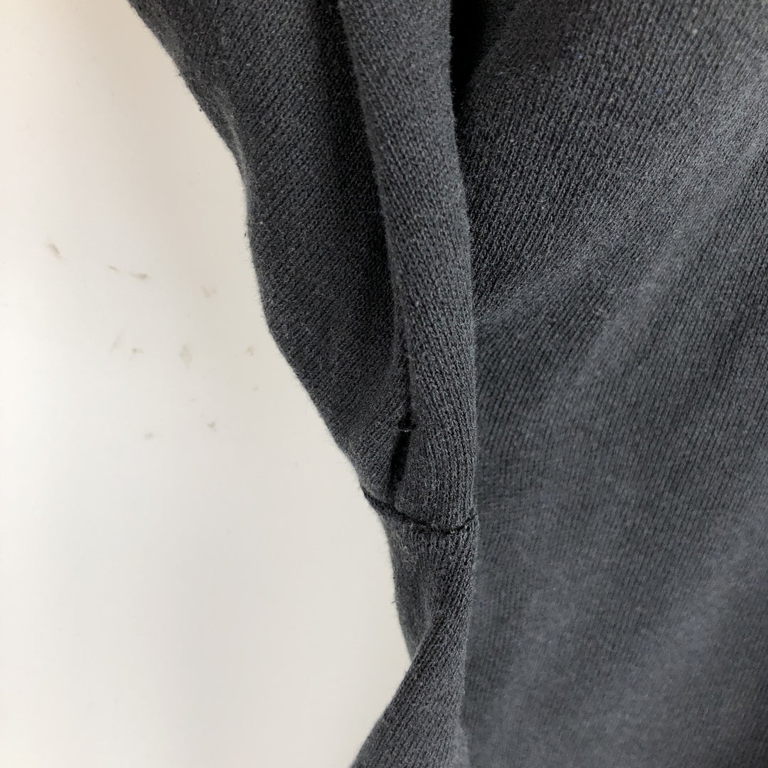 90'S Jerzees Plain Blank Sweatshirt Trainer Made in USA Men's XL Vintage cotton black type Vintage Second Hand