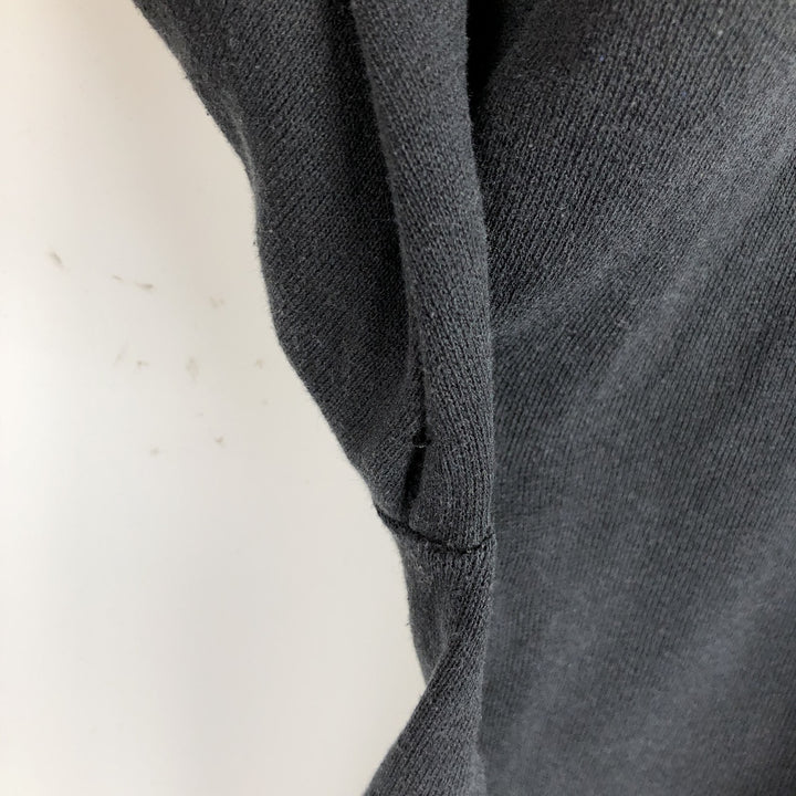90'S Jerzees Plain Blank Sweatshirt Trainer Made in USA Men's XL Vintage cotton black type Vintage Second Hand