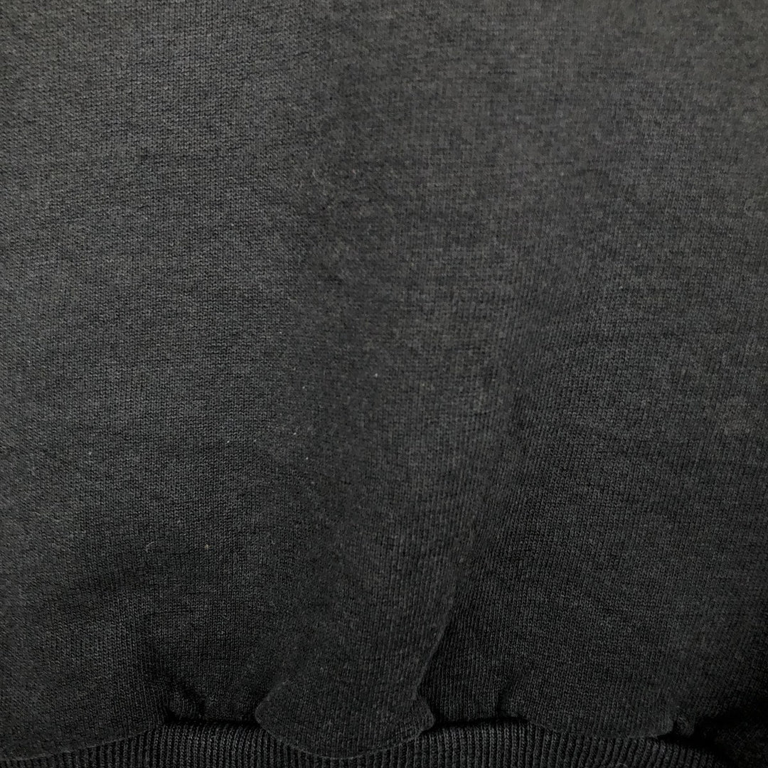 90'S Jerzees Plain Blank Sweatshirt Trainer Made in USA Men's XL Vintage cotton black type Vintage Second Hand