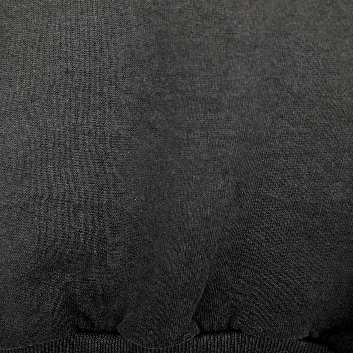90'S Jerzees Plain Blank Sweatshirt Trainer Made in USA Men's XL Vintage cotton black type Vintage Second Hand