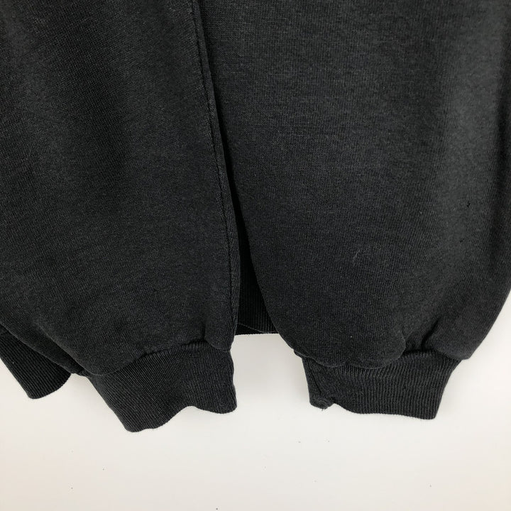 90'S Jerzees Plain Blank Sweatshirt Trainer Made in USA Men's XL Vintage cotton black type Vintage Second Hand