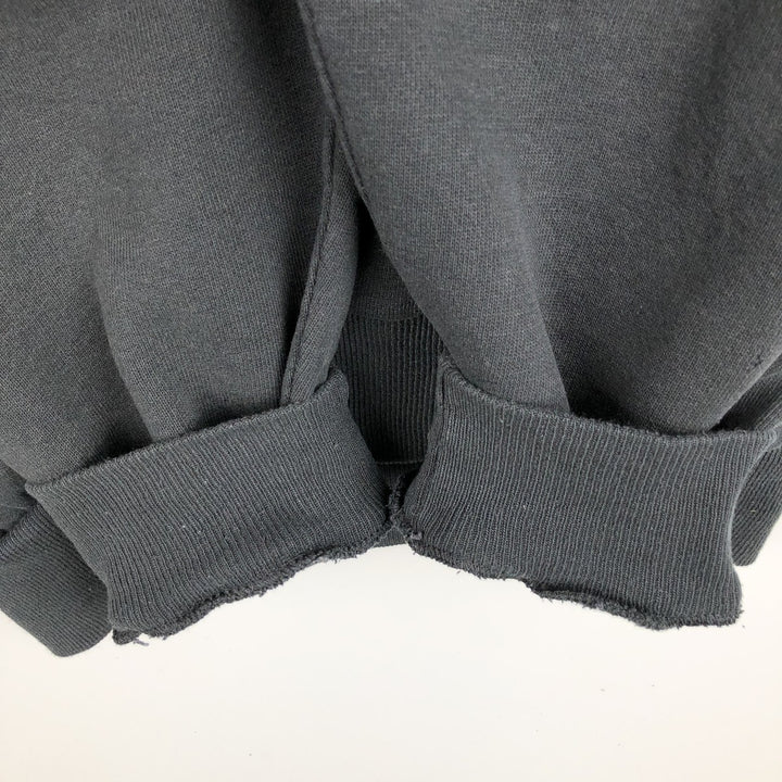 90'S Jerzees Plain Blank Sweatshirt Trainer Made in USA Men's XL Vintage cotton black type Vintage Second Hand