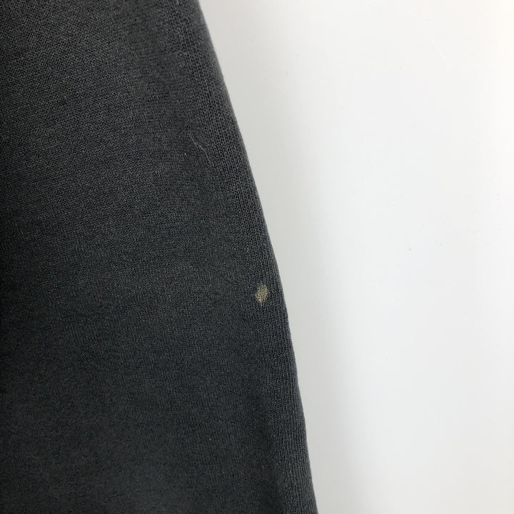 90'S Jerzees Plain Blank Sweatshirt Trainer Made in USA Men's XL Vintage cotton black type Vintage Second Hand