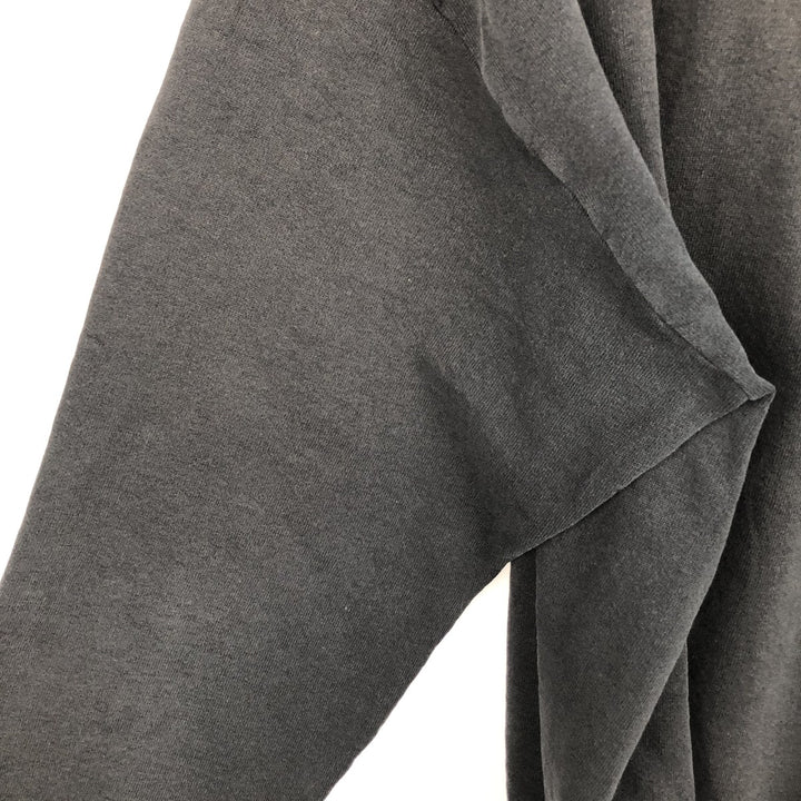 90'S Jerzees Plain Blank Sweatshirt Trainer Made in USA Men's XL Vintage cotton black type Vintage Second Hand