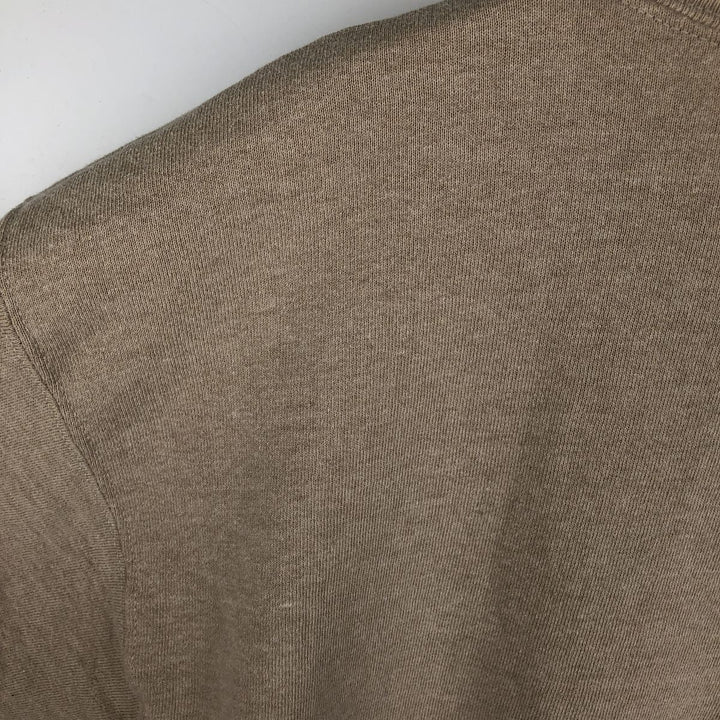 90'S Oneita Power-Sweats plain blank sweatshirt, made in the USA, men's size L, vintage polyester Beige type Vintage Second Hand