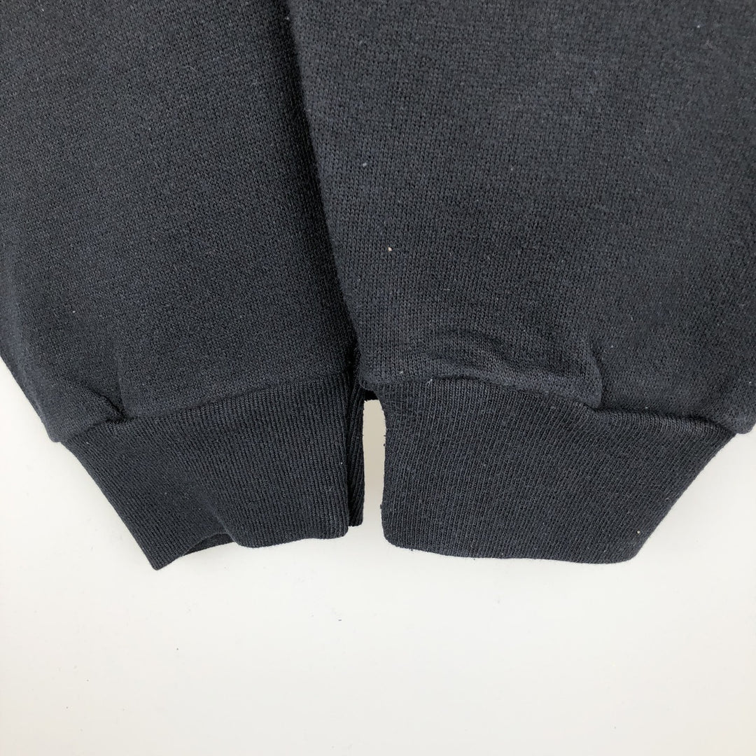 Vintage 90'S Tultex Maximum Sweats, plain, blank sweatshirt, made in the USA, men's size XL. cotton black type Vintage Second Hand