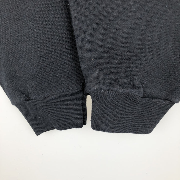 Vintage 90'S Tultex Maximum Sweats, plain, blank sweatshirt, made in the USA, men's size XL. cotton black type Vintage Second Hand