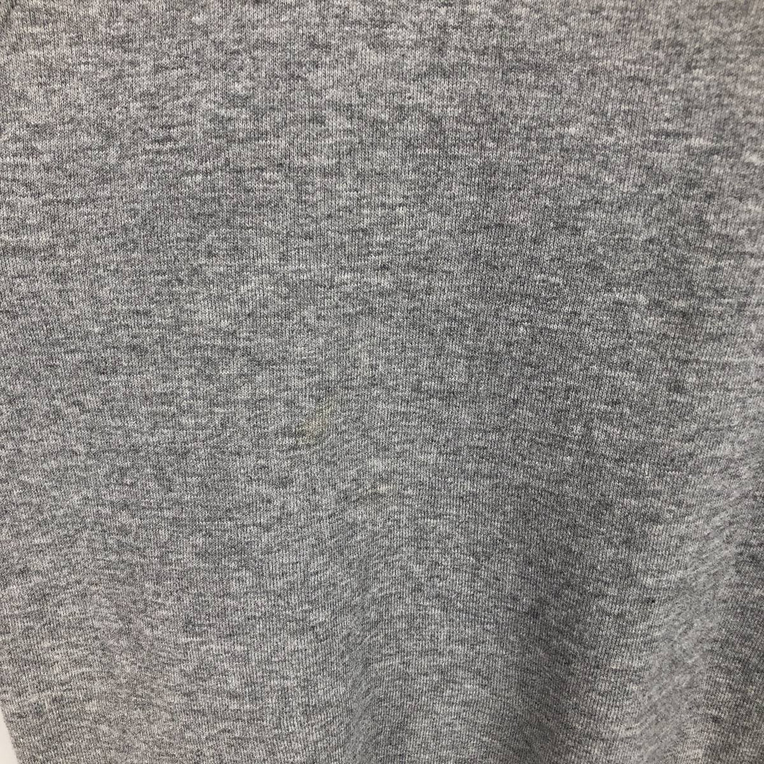 Vintage Jerzees plain blank sweatshirt, made in the USA, men's size L polyester gray type Vintage Second Hand
