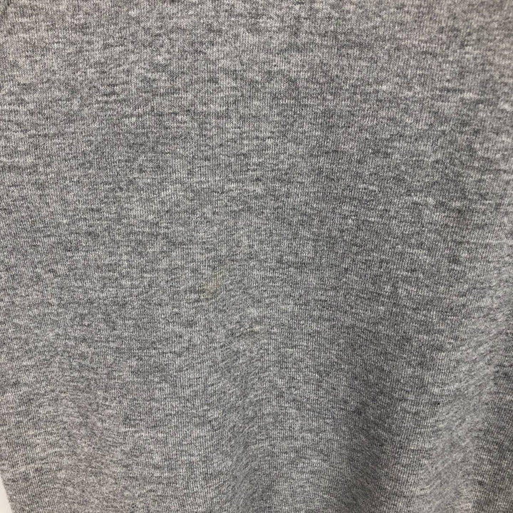 Vintage Jerzees plain blank sweatshirt, made in the USA, men's size L polyester gray type Vintage Second Hand