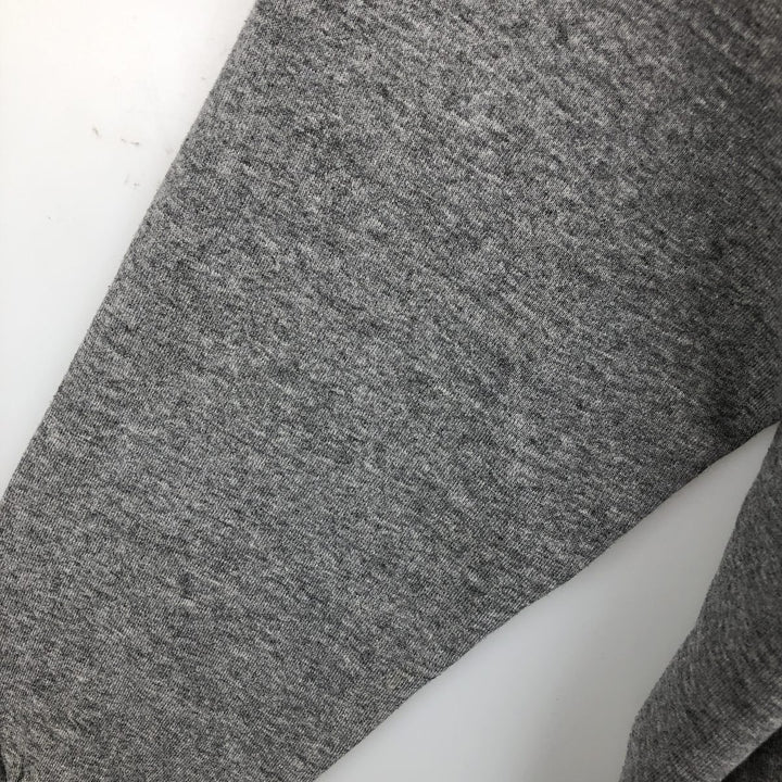 Vintage Jerzees plain blank sweatshirt, made in the USA, men's size L polyester gray type Vintage Second Hand