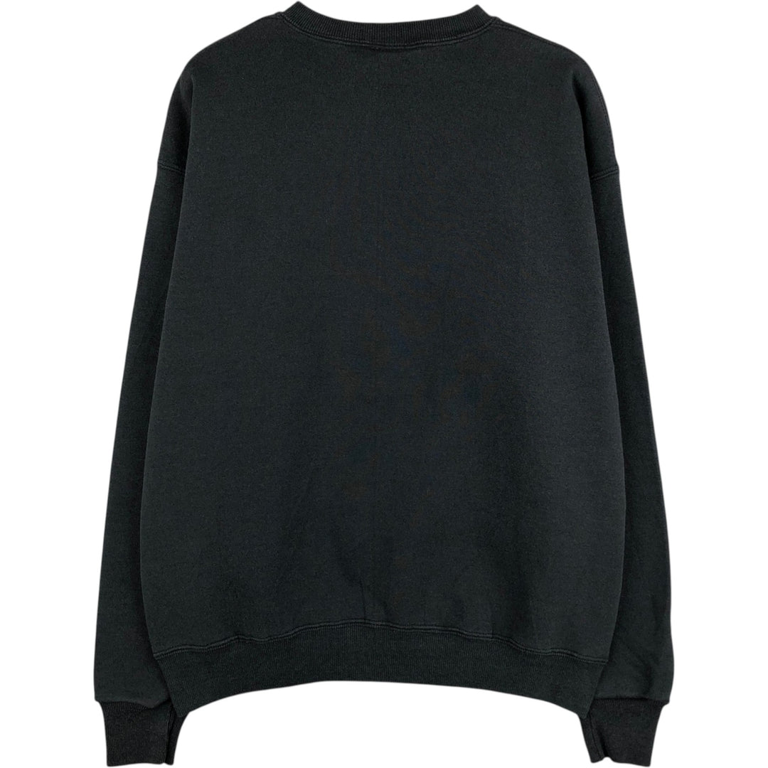 Vintage 90'S Lee blank sweatshirt, made in the USA, size L, men's cotton black type Vintage Second Hand