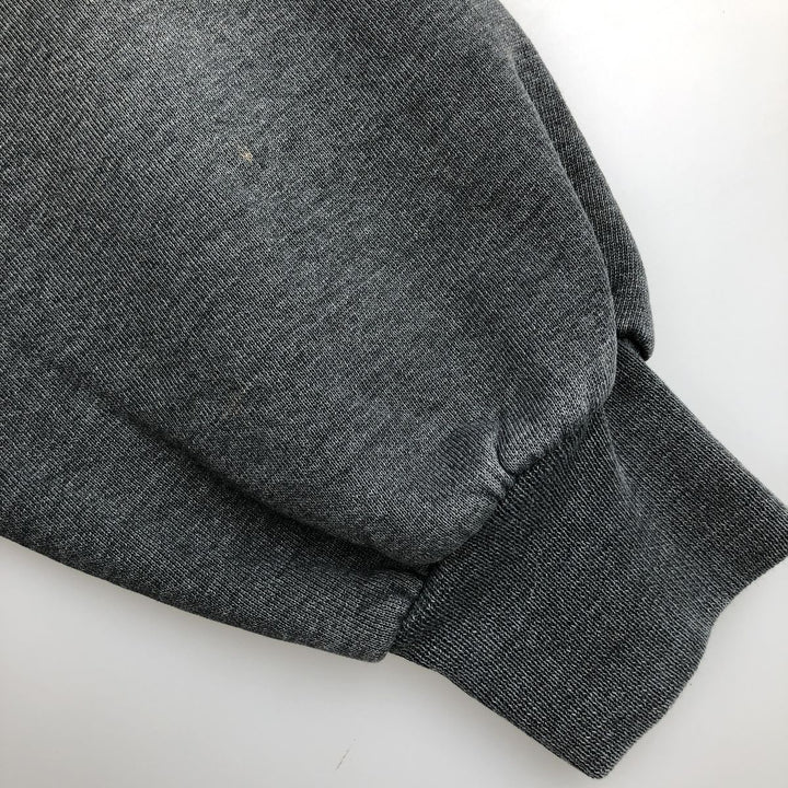 90'S Russell plain blank sweatshirt, sweatshirt, made in USA, men's XXL, vintage cotton gray type Vintage Second Hand