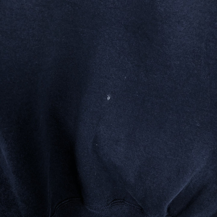 Vintage 90'S Russell ATHLETIC blank sweatshirt, made in the USA, men's size XL. cotton navy blue type Vintage Second Hand