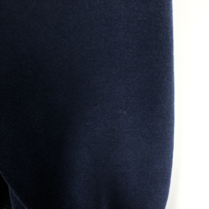 Vintage 90'S Russell ATHLETIC blank sweatshirt, made in the USA, men's size XL. cotton navy blue type Vintage Second Hand