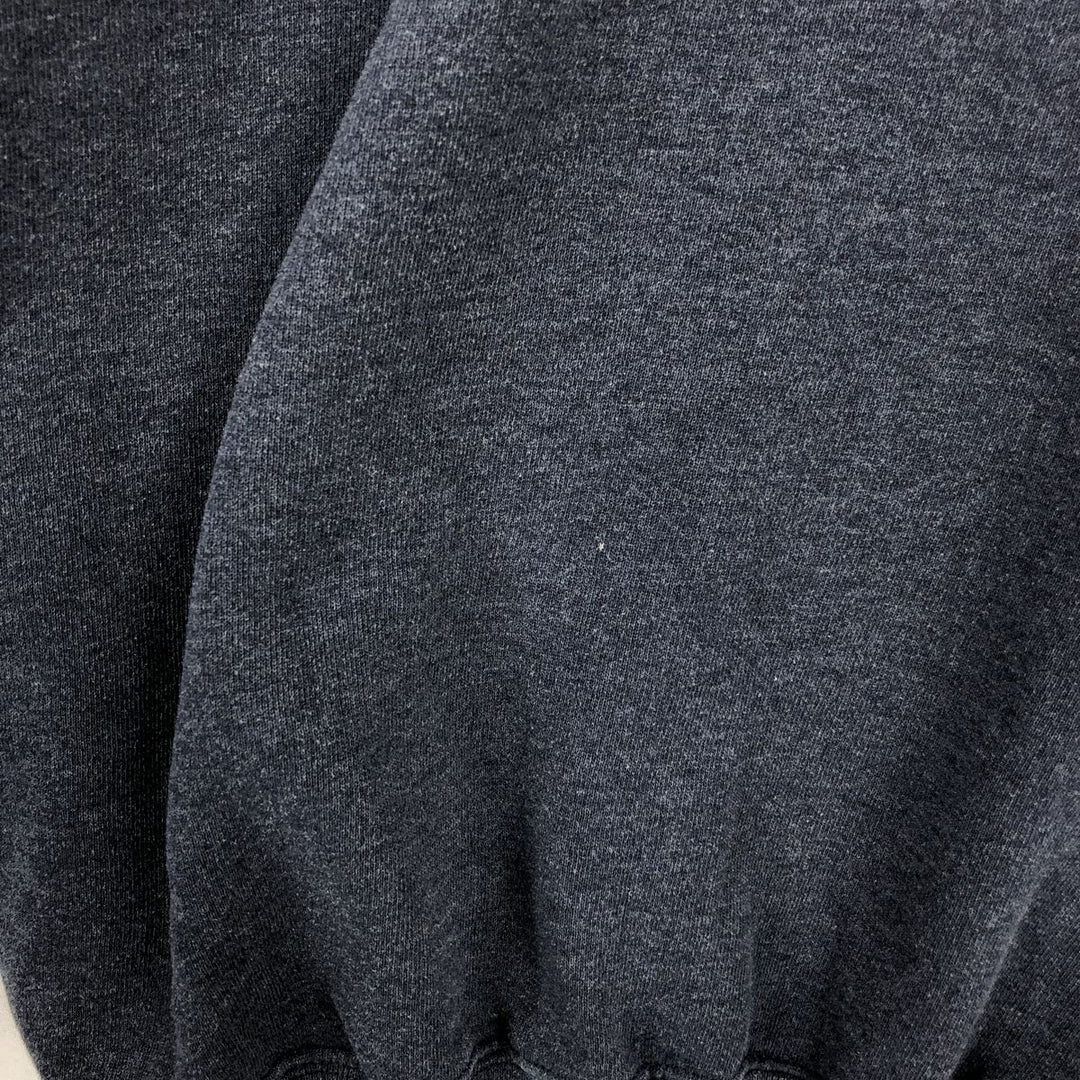 90'S Russell Athletic Plain Blank Sweatshirt, Men's Size XL (Equivalent), Vintage cotton navy blue type Vintage Second Hand