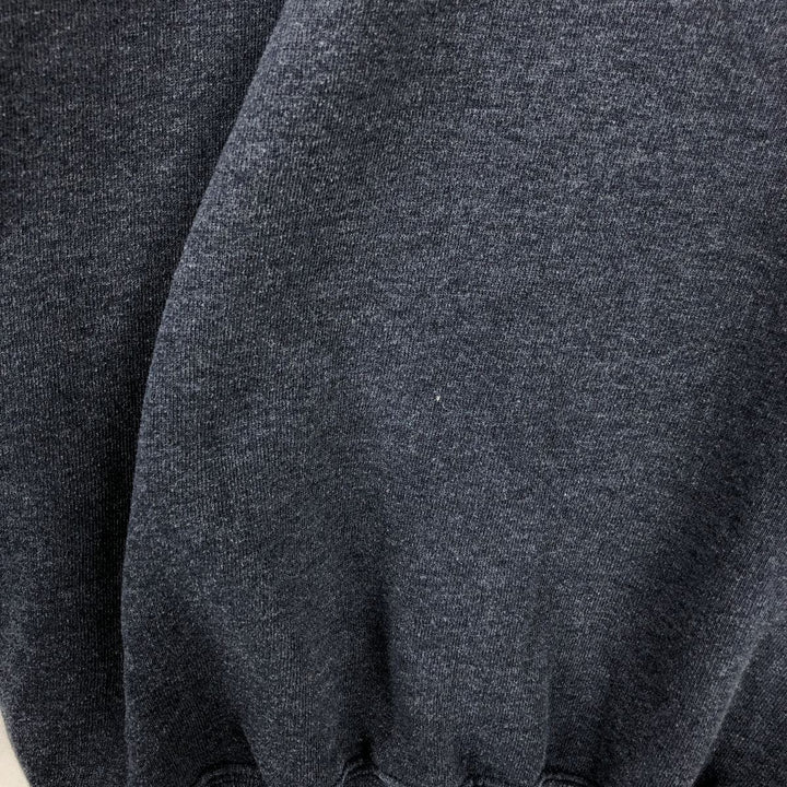 90'S Russell Athletic Plain Blank Sweatshirt, Men's Size XL (Equivalent), Vintage cotton navy blue type Vintage Second Hand