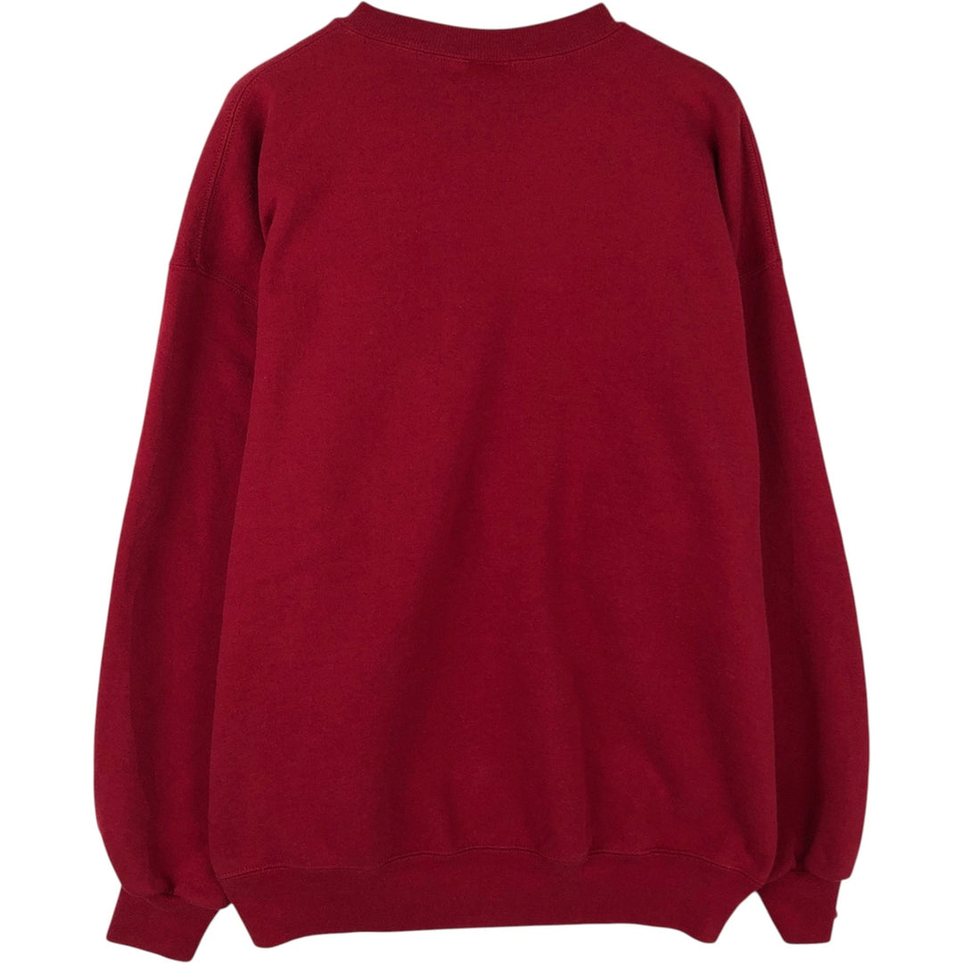 Vintage 90'S Russell ATHLETIC blank sweatshirt, made in the USA, men's size XL. cotton red type Vintage Second Hand