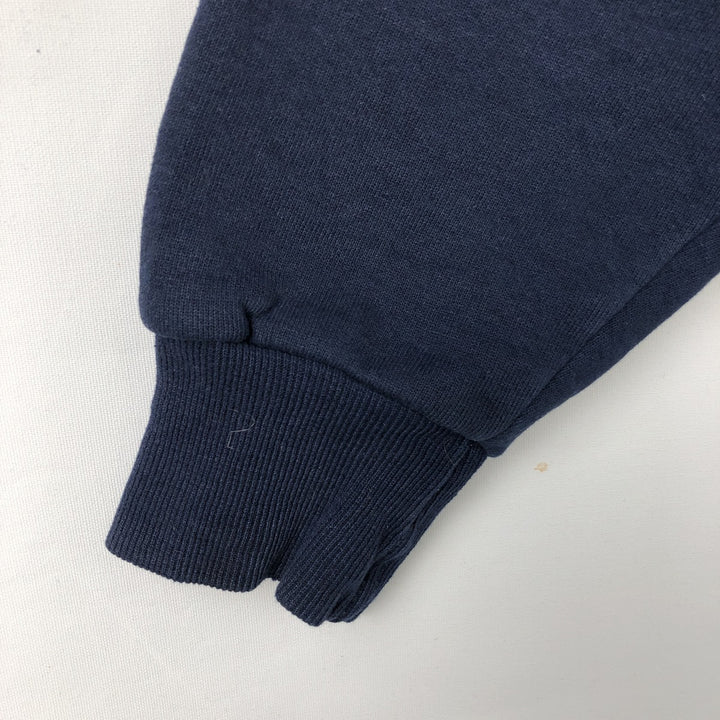 Vintage 90'S Russell ATHLETIC blank sweatshirt, made in the USA, men's size XL. cotton navy blue type Vintage Second Hand