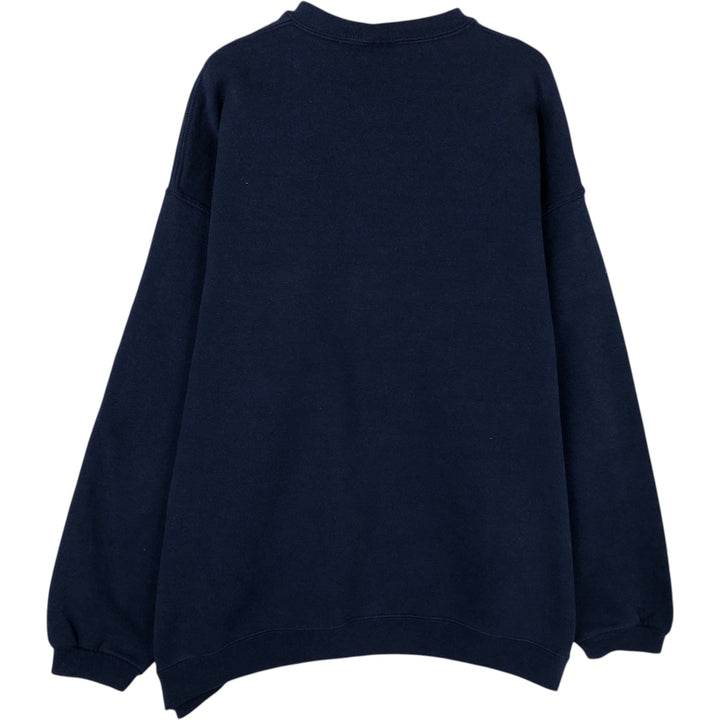 Vintage 90'S Russell ATHLETIC blank sweatshirt, made in the USA, size M, men's. cotton navy blue type Vintage Second Hand