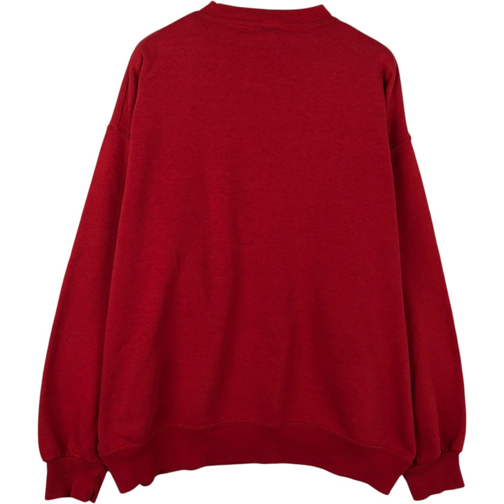 Vintage 90'S Russell ATHLETIC blank sweatshirt, made in the USA, men's size XL. cotton red type Vintage Second Hand