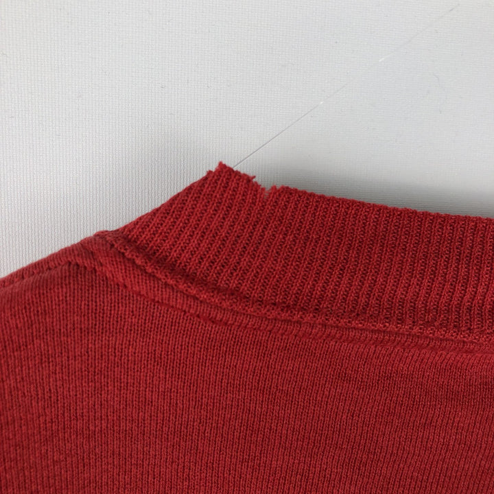 Vintage 90'S Russell ATHLETIC blank sweatshirt, made in the USA, men's size XL. cotton red type Vintage Second Hand