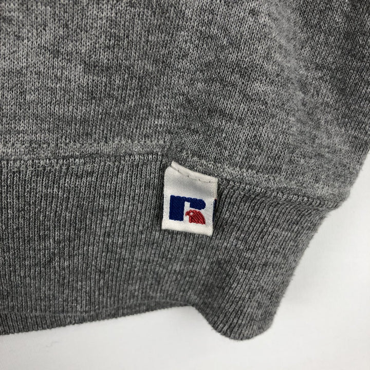 90'S Russell Athletic Plain Blank Sweatshirt, Men's Size XL (Equivalent), Vintage cotton gray type Vintage Second Hand