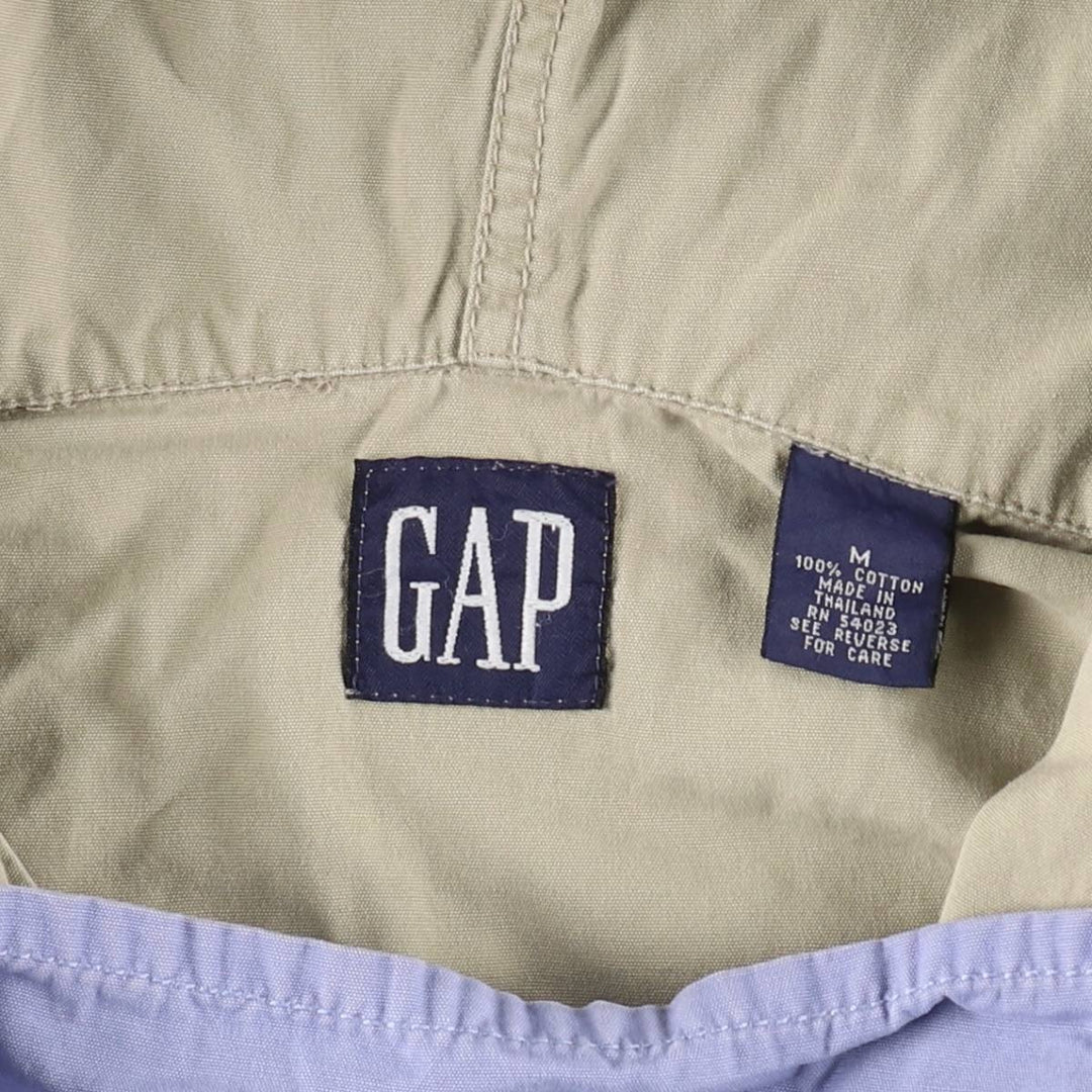 90'S GAP Old Gap Half Zip Cotton Hoodie Men's M Size Vintage /eaa513502